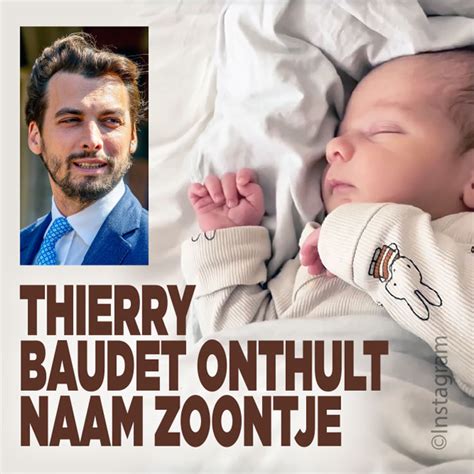 hoe heet kind thierry baudet